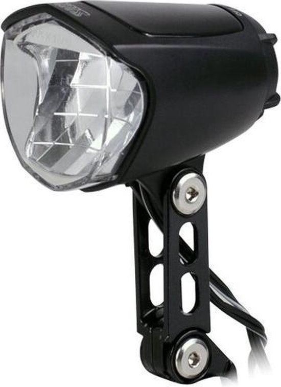 Simson voorlicht Brightly naafdynamo led 70 lux - Zwart
