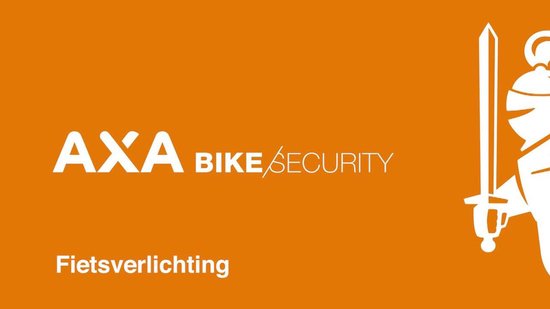 AXA Blueline koplamp 30 Lux E Bike - Zwart