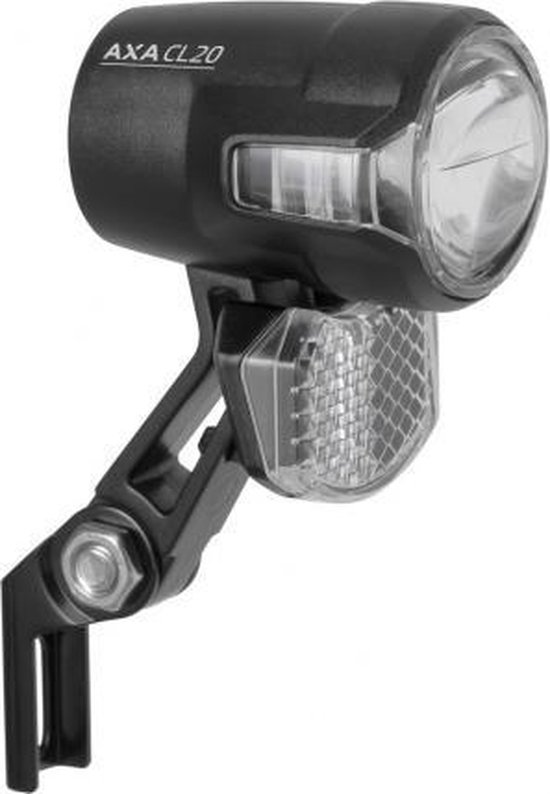AXA koplamp Compactline 35 e bike led - Zwart