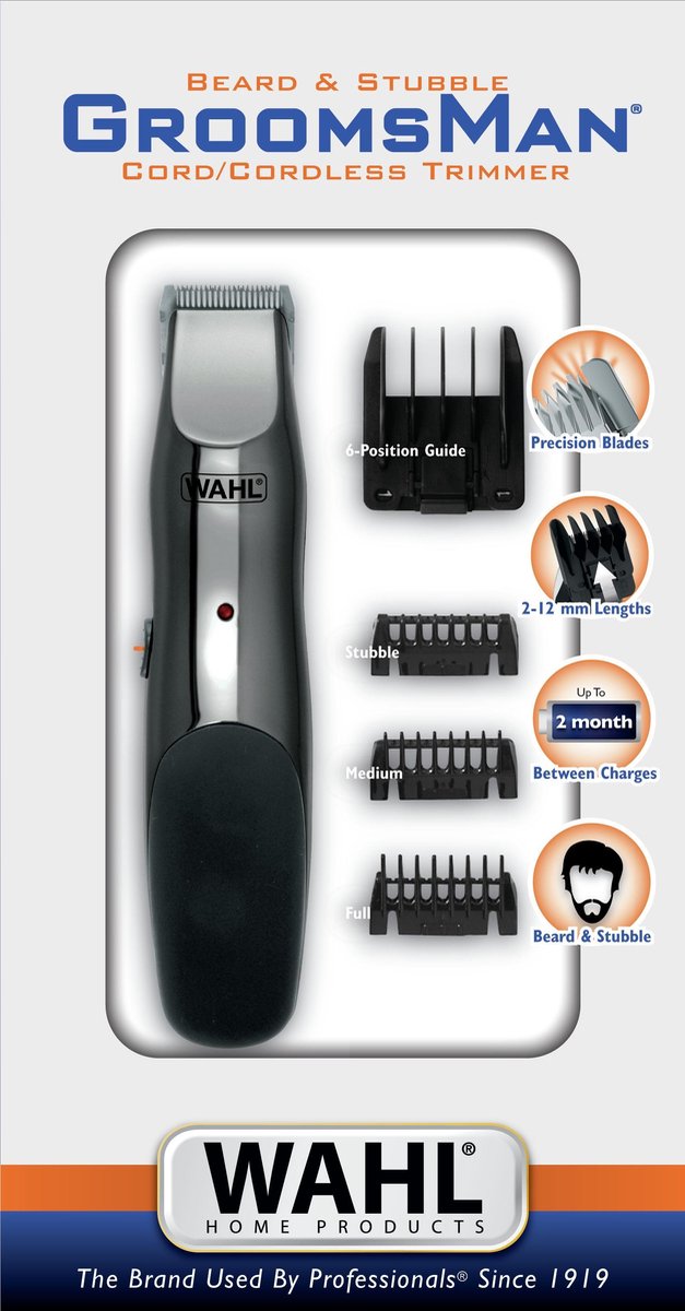 Wahl Groomsman Black Ice WA9918-1016 - Grijs