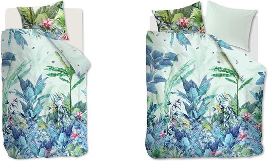 Beddinghouse Dekbedovertrek Selva Green- Katoensatijn - Groen