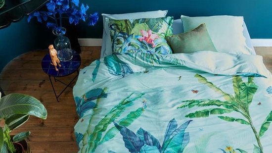 Beddinghouse Dekbedovertrek Selva Green- Katoensatijn - Groen