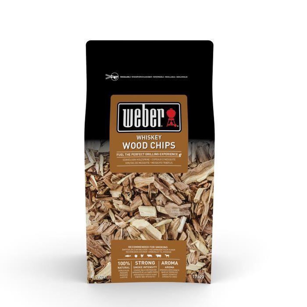 Weber Houtsnippers Whiskey 0,7 kg