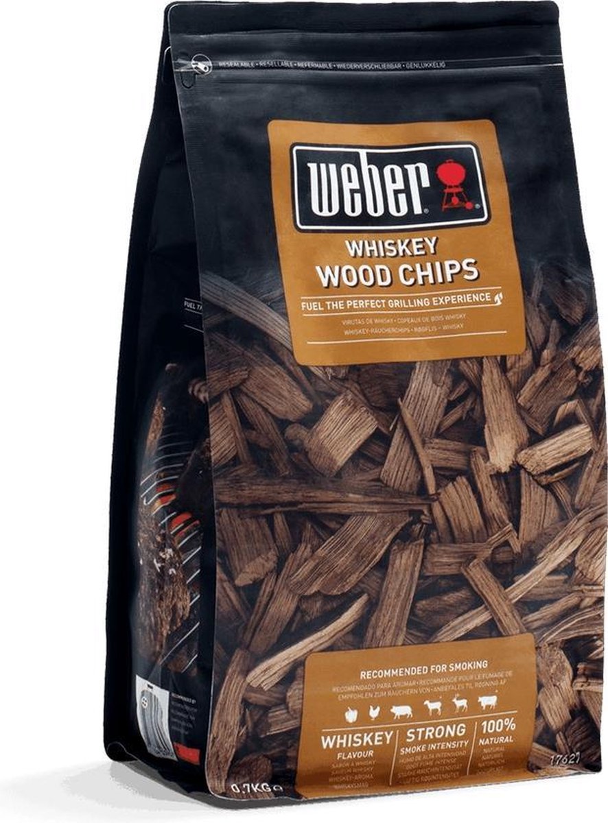 Weber Houtsnippers Whiskey 0,7 kg