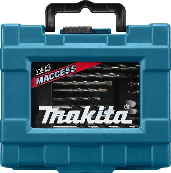 Makita 34-delige bit-en borenset D-36980