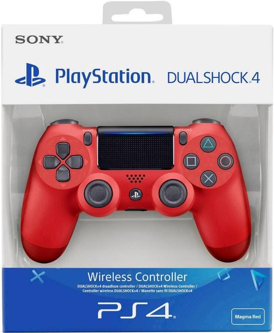 Sony PlayStation 4 Draadloze DualShock V2 4 Controller - Rood