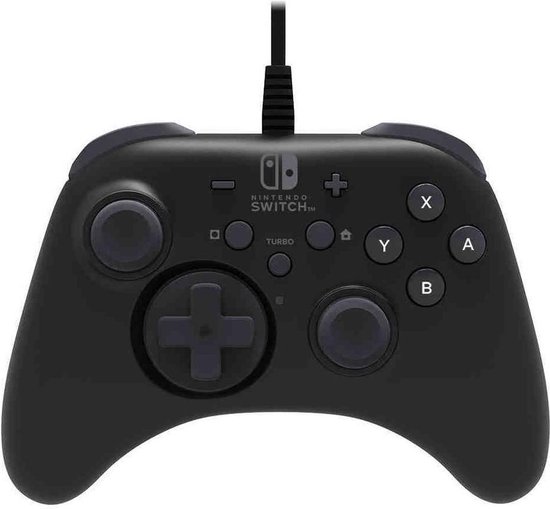 Hori Bedrade Controller voor Nintendo Switch - Zwart