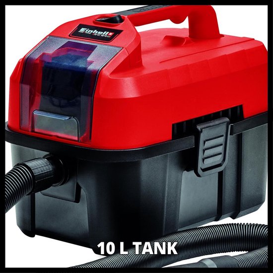 Einhell TE-VC 18/10 Li Solo (zonder accu) - Rood