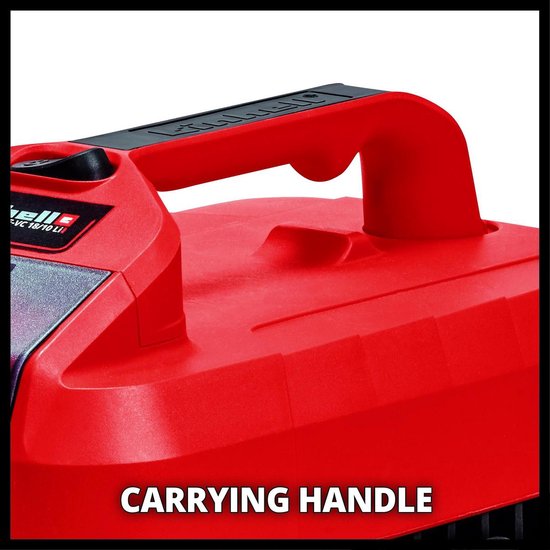 Einhell TE-VC 18/10 Li Solo (zonder accu) - Rood