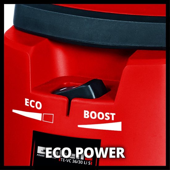 Einhell TE-VC 36/30 Li S Solo (zonder accu) - Rood