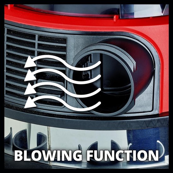 Einhell TE-VC 36/30 Li S Solo (zonder accu) - Rood