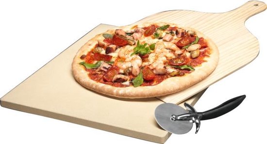 AEG A9OZPS1 Pizzasteenset - Bruin