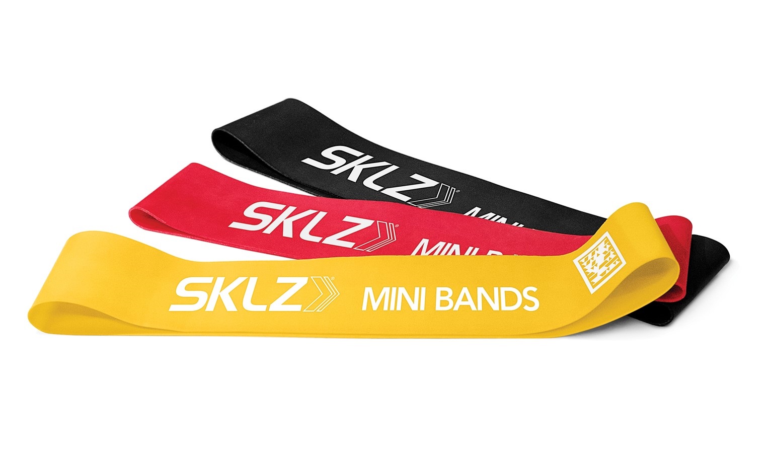 SKLZ Mini Bands Set 3 - Geel