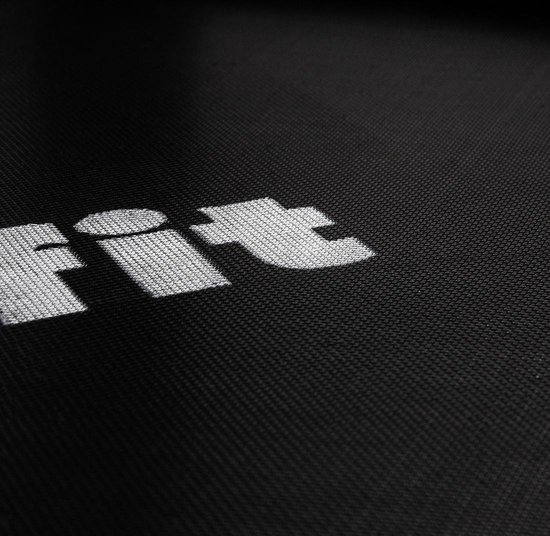 VirtuFit Premium Trampoline met Veiligheidsnet 366 cm - Zwart