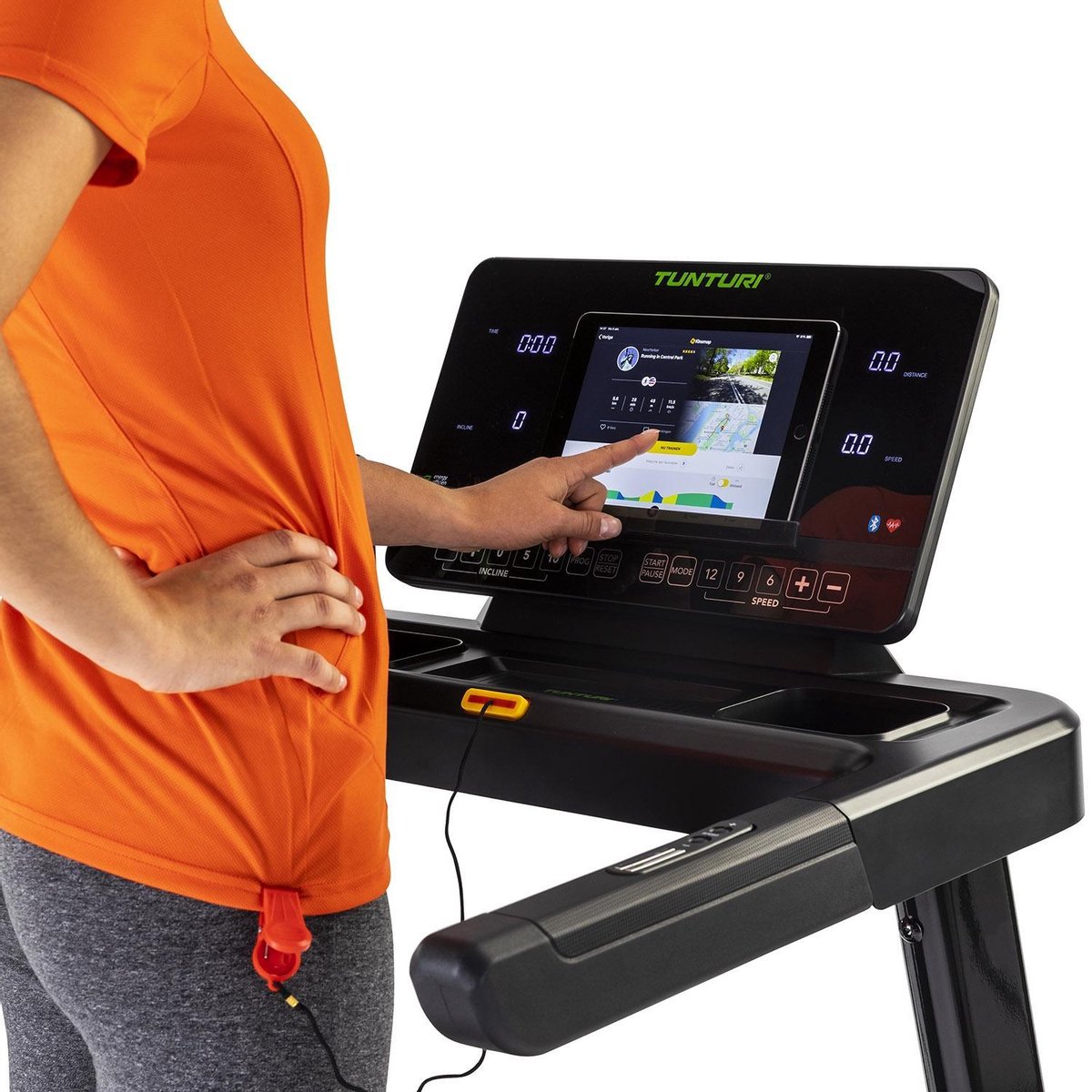 Tunturi Competence T40 Loopband (2020) - Gratis trainingsschema - Zwart