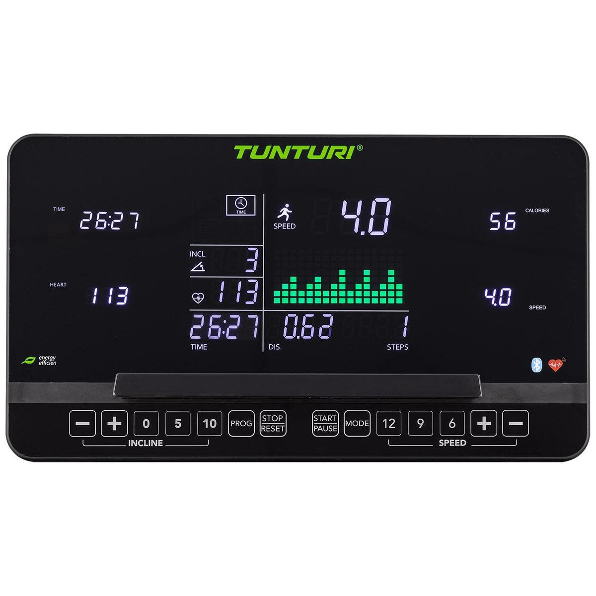 Tunturi Competence T40 Loopband (2020) - Gratis trainingsschema - Zwart