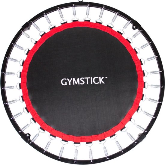 Gymstick Opklapbare Fitness Trampoline - Met Trainingsvideos - Zwart