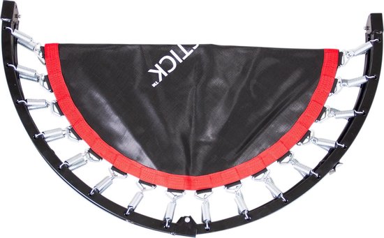 Gymstick Opklapbare Fitness Trampoline - Met Trainingsvideos - Zwart