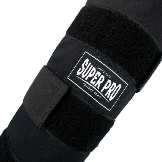 Super Pro Combat Gear Savior Scheenbeschermers -/Wit - XL - Zwart