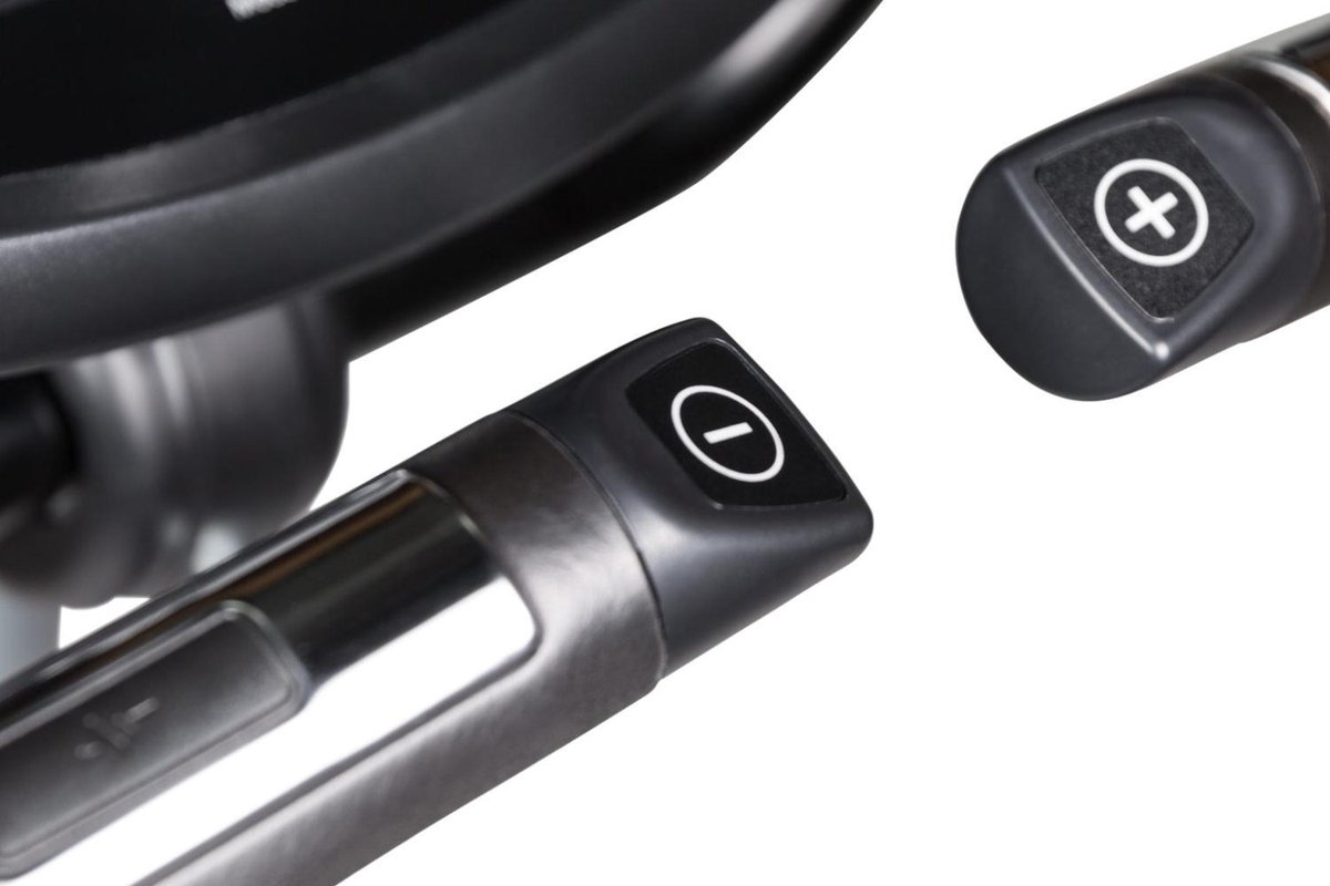 Flow Fitness Turner DHT2000i Hometrainer - Gratis trainingsschema - Grijs