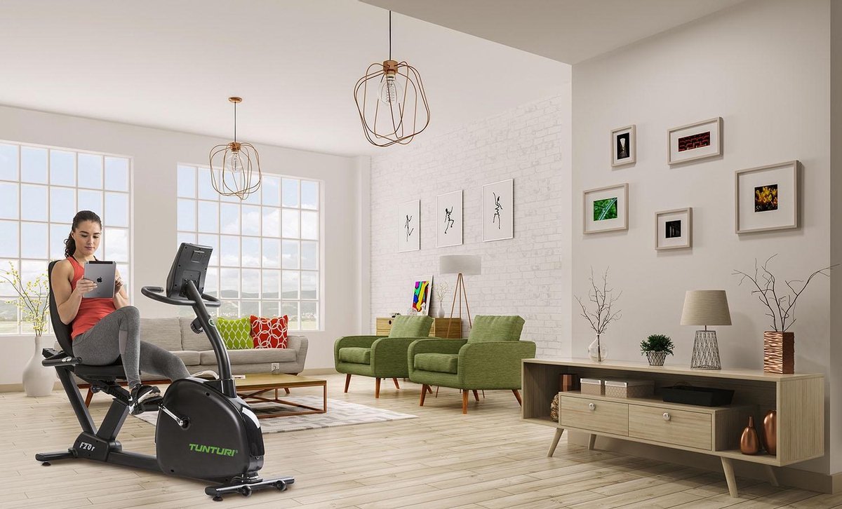 Tunturi Competence F20-R Ligfiets - Gratis trainingsschema