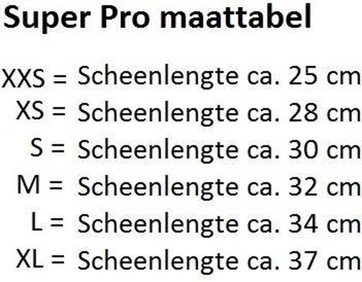 Super Pro Combat Gear Savior Scheenbeschermers -/Wit - XXS - Zwart