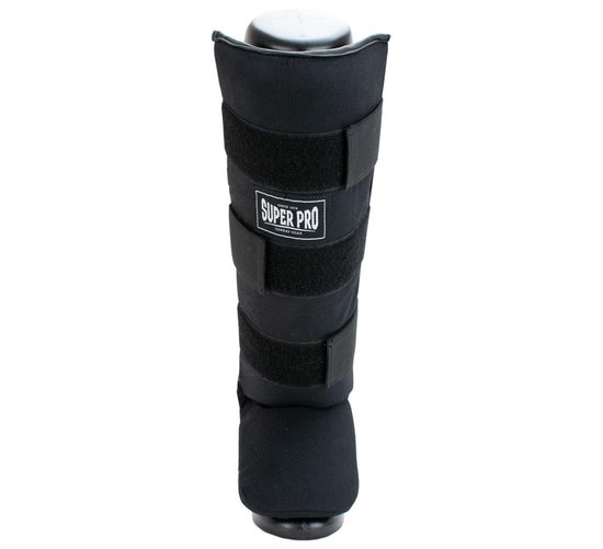 Super Pro Combat Gear Savior Scheenbeschermers -/Wit - XXS - Zwart