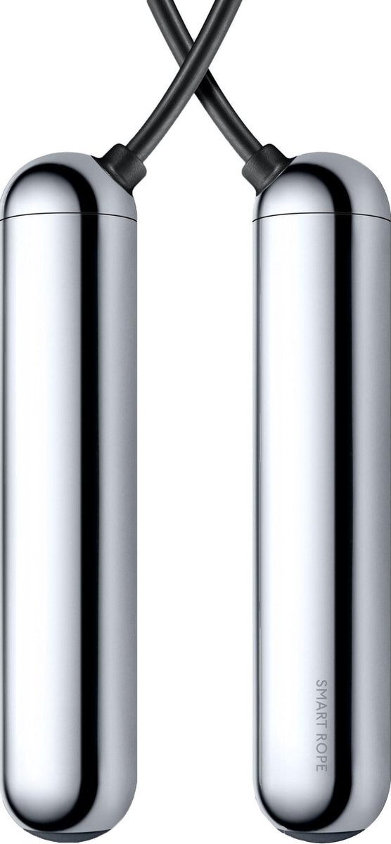 Smart Rope LED Springtouw - Chroom - M - Zwart