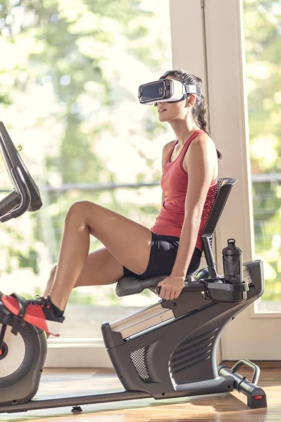 Schwinn 570R Ligfiets - Gratis trainingsschema - Zwart