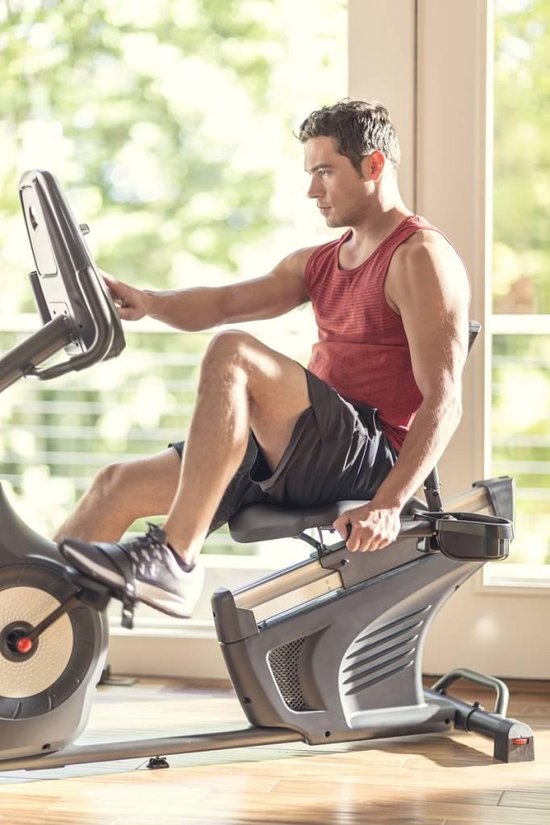 Schwinn 570R Ligfiets - Gratis trainingsschema - Zwart