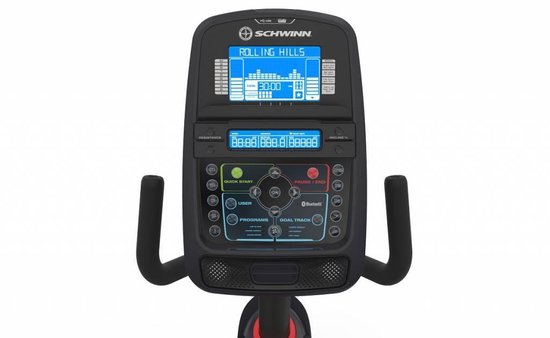 Schwinn 570R Ligfiets - Gratis trainingsschema - Zwart