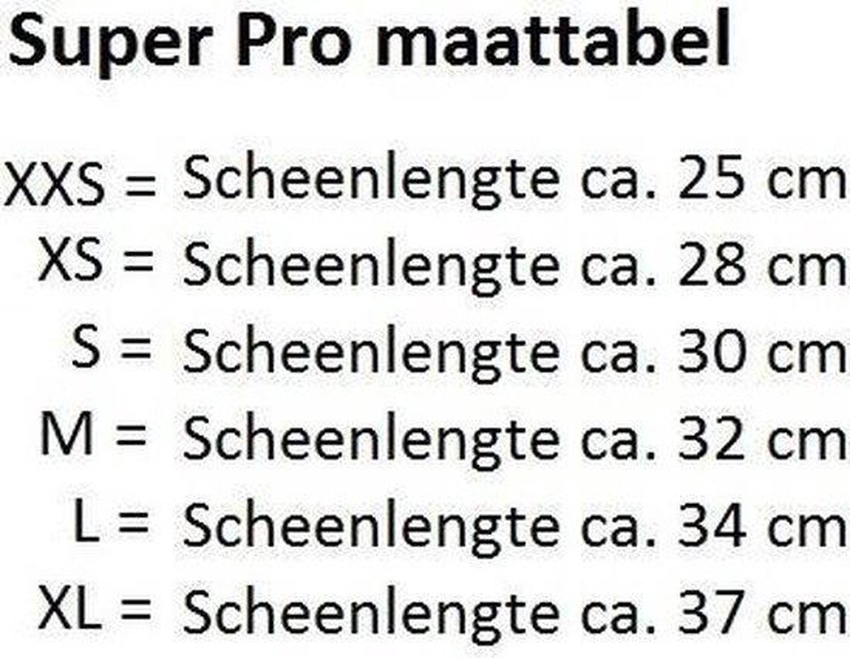 Super Pro Combat Gear Protector Scheenbeschermers -/ - XS - Zwart