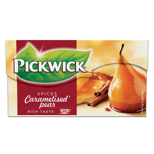 Pickwick - Spices Caramelised pear zwarte thee- 20 zakjes