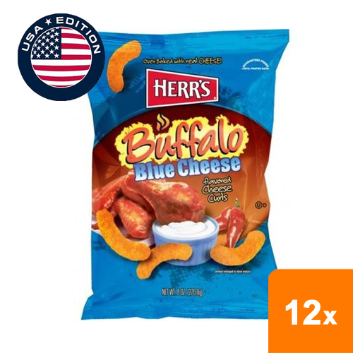 Herr&apos;s - Buffalo Blue Cheese Curls - 12x 198.5g