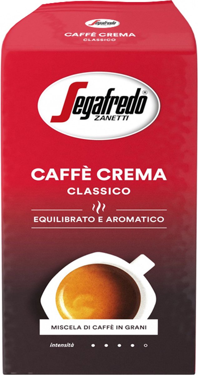 Segafredo - Caffe crema classico Bonen - 1 kg