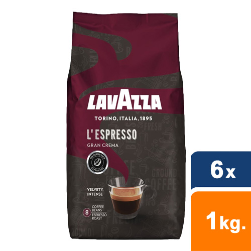 Lavazza - L`Espresso Gran Crema Bonen - 6x 1 kg