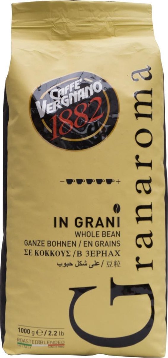 Caffé Vergnano Caffe Vergnano 1882 - Gran aroma Bonen - 1 kg