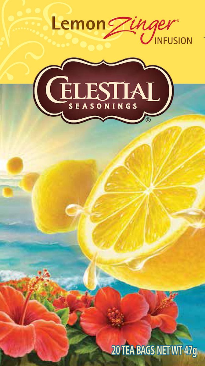 Celestial Seasoning - Lemon Zinger Kruidenthee - 20 Zakjes