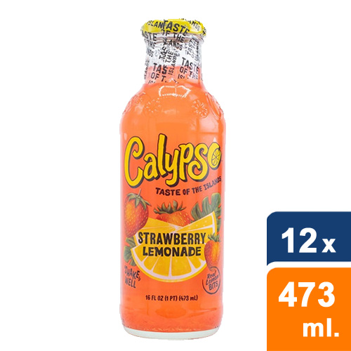 Calypso - Strawberry - 12x 473ml