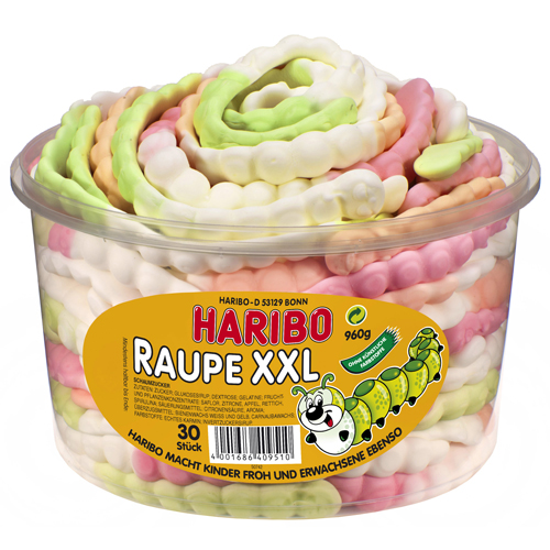 HARIBO - Caterpillar XXL - 30 pieces