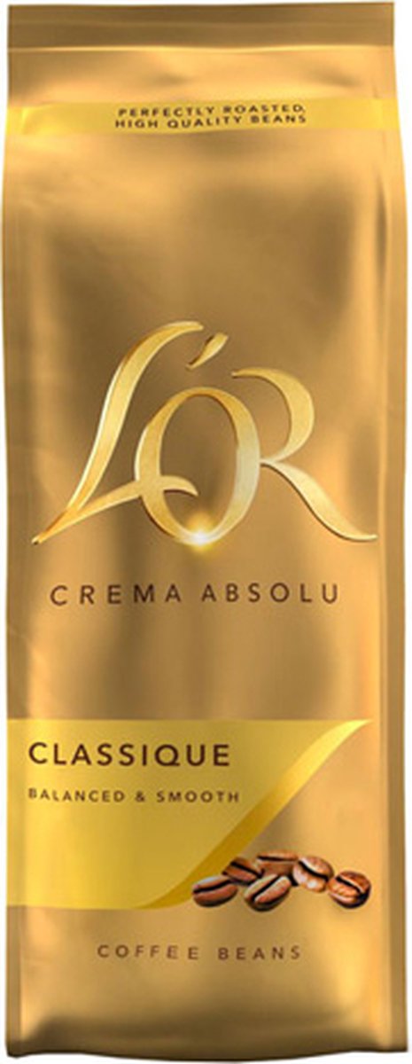 L&apos;OR Espresso - Crema Absolu Classique Bonen - 4x 500gr