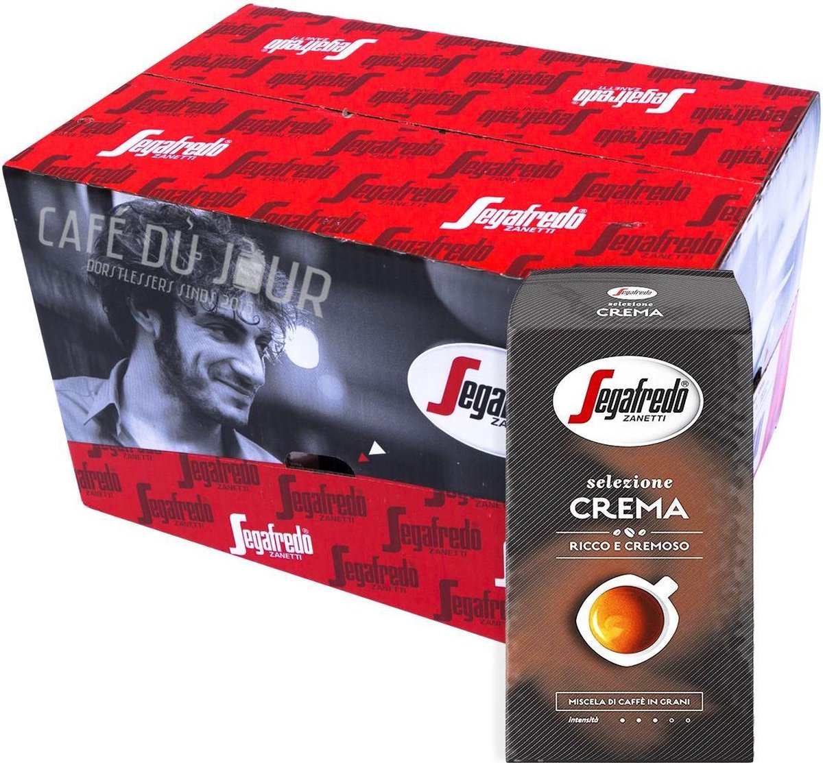 Segafredo - Selezione Crema Bonen - 8x 1 kg