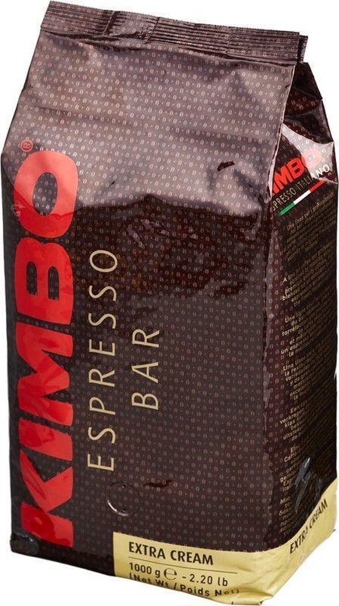 KIMBO - Espresso Bar Extra Cream Bonen - 1kg
