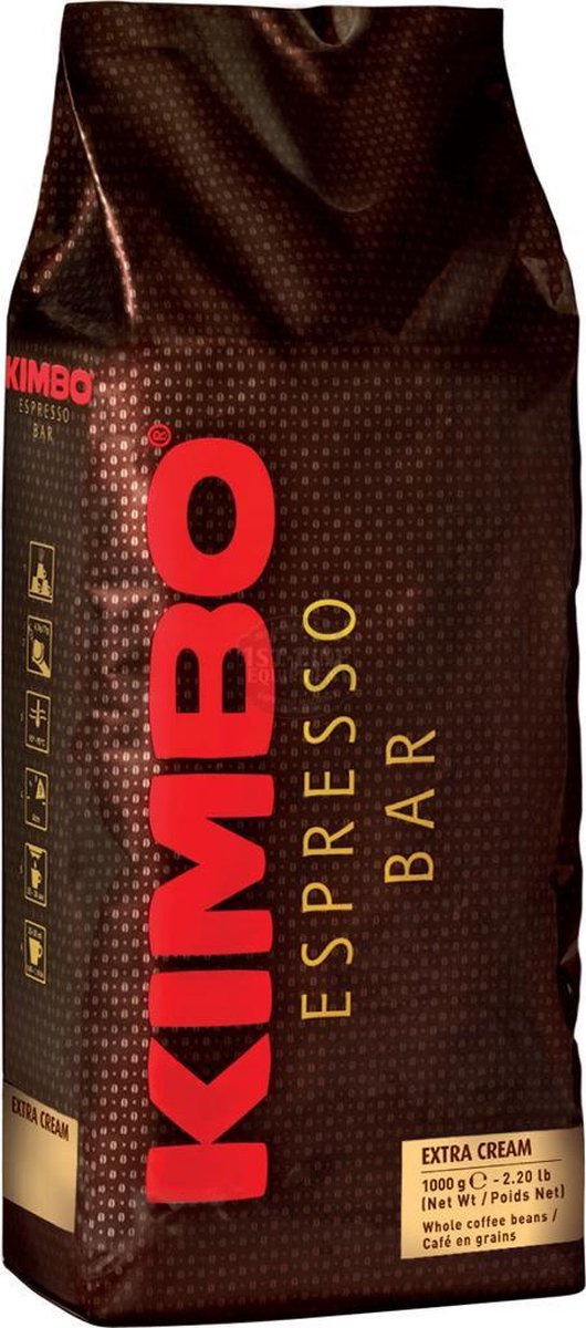 KIMBO - Espresso Bar Extra Cream Bonen - 1kg