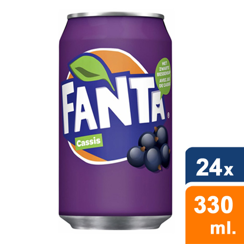 Fanta - Cassis - 24 x 330ml