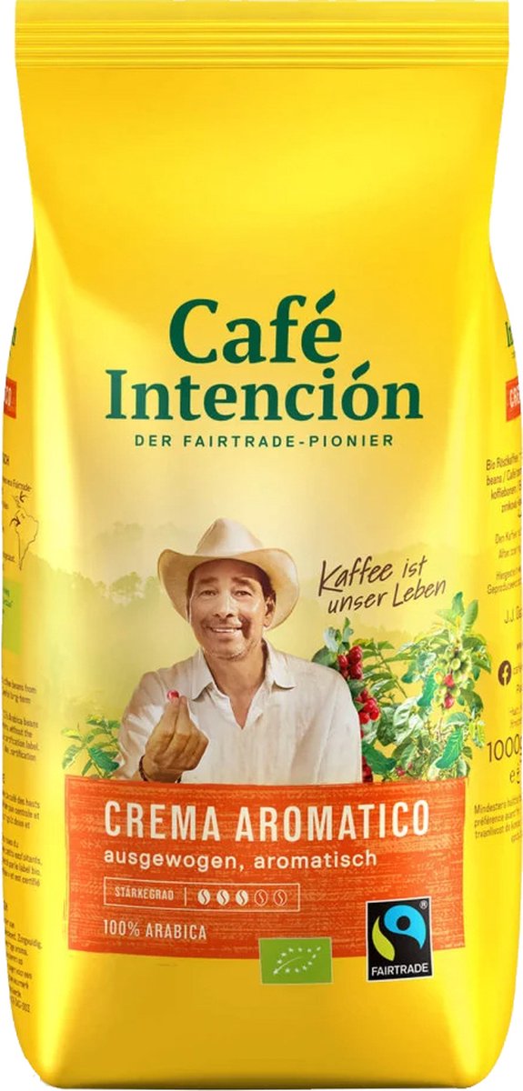 Cafe Intencion Café Intención - Ecológico Caffè Crema Bonen- 1kg