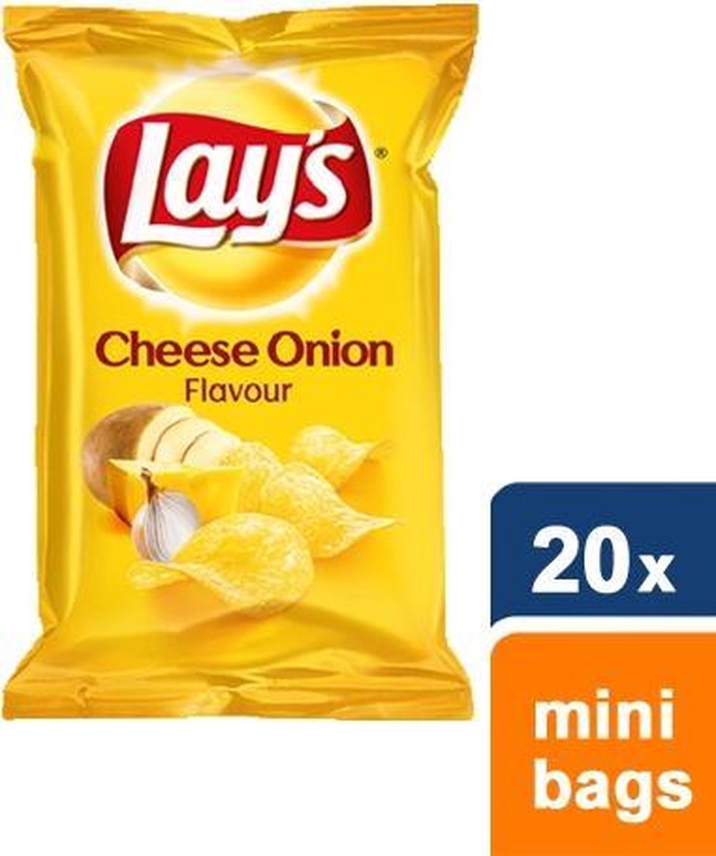 Lay&apos;s - Cheese Onion - 20 x 40gr