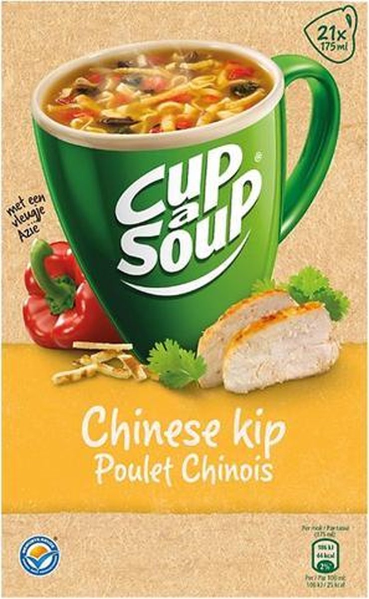 Cup A Soup - Chinese Kip - 21x 175ml