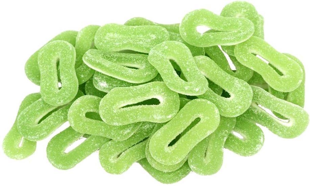 HARIBO - Sour Apple Rings - 150 pieces