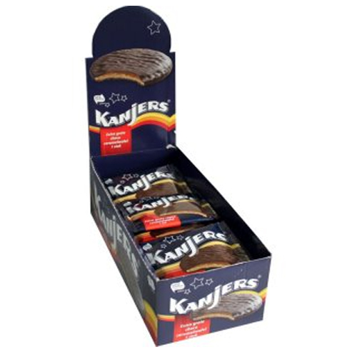 Kanjers - Choco-Caramelwafels - 24 stuks